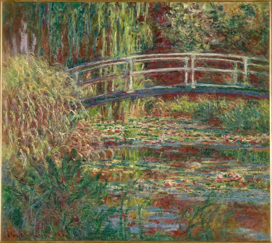Claude Monet - Le Bassin aux nymphéas, harmonie rose