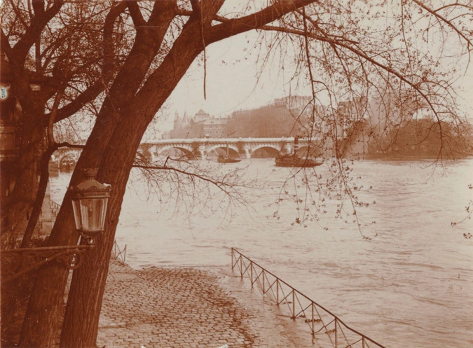 Paris - La Seine en aval du Pont-Neuf - Charles Augustin Lhermitte
