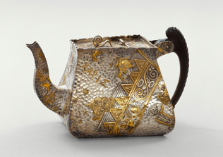 Elkington et Cie - Théière, service à thé "Archaic"