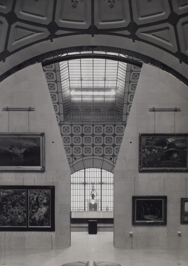Jim Purcell - Salle sous la coupole consacrée au naturalisme. Triptyque "Ages de...