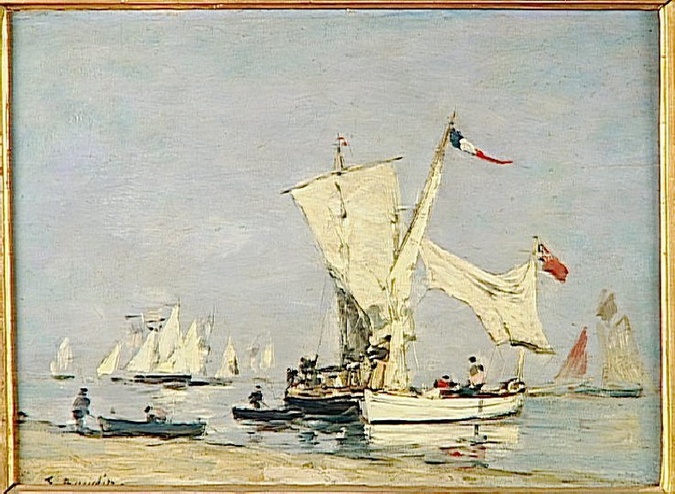 Eugène Boudin - Voiliers