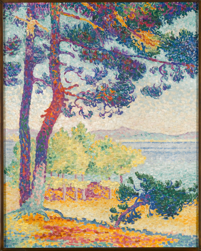 Après-midi à Pardigon - Henri-Edmond Cross | Musée d'Orsay