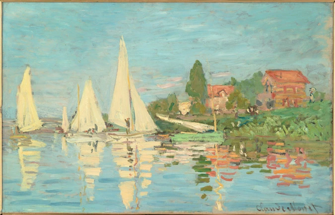 Claude Monet - Régates à Argenteuil