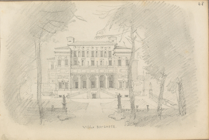Louis Boitte - Rome, villa Borghèse