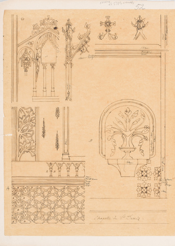 Maurice Ouradou - Cathédrale Notre-Dame de Paris, chapelle Saint-Denis