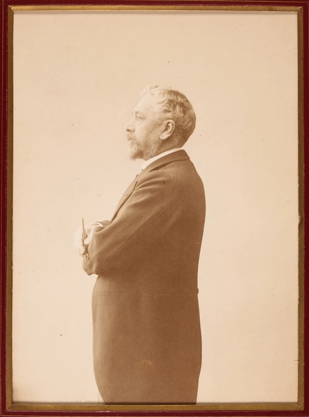 Gustave Eiffel, profil gauche - Anonyme
