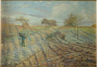 Gelée blanche - Camille Pissarro