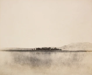 John Beasley Greene - Village de Gezireh, Thèbes