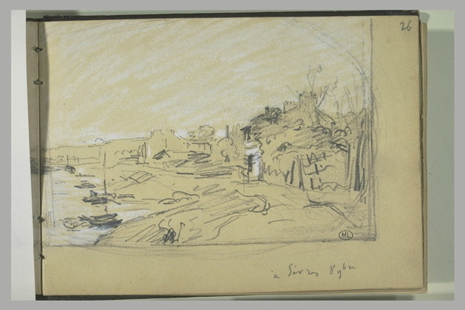 Adolphe-Félix Cals - Vue de Sèvres