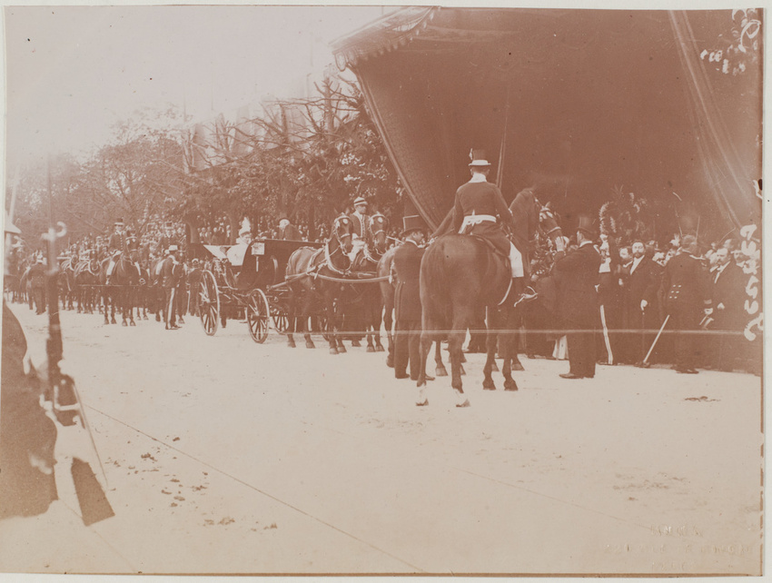 J. Kuhn - Visite en France du Tsar Nicolas II de Russie et de la Tsarine Alexand...