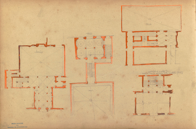 Louis Boitte - Quatre plans d'une maison à Turin