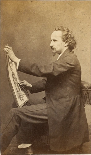 Etienne Carjat - Etienne Carjat, caricaturiste et photographe