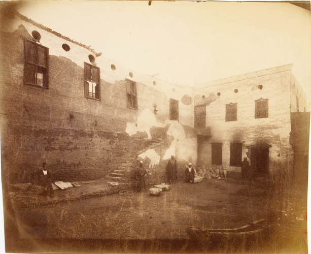 Anonyme - Mur sud, entre la porte de Sétih et celle de Harmachis