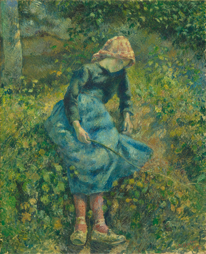 Camille Pissarro - La Bergère