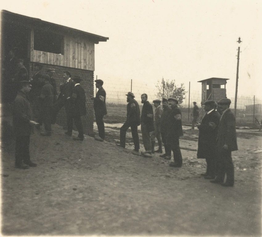 André de Boudinhon - Prisonniers rentrant au camp de Holzminden