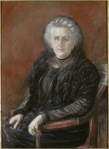Henry De Groux - Portrait de femme assise