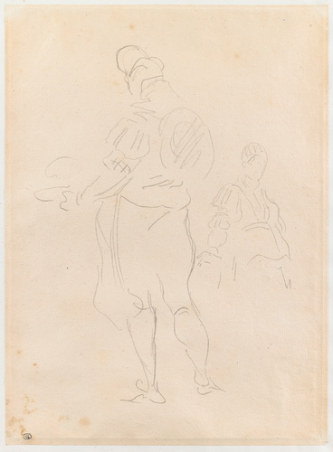 Edouard Manet - Soldat ; servante