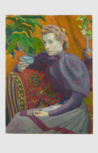 Daniel de Monfreid - Portrait de femme : la tasse de thé