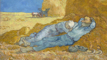 Vincent Van Gogh, La méridienne ou La sieste (d'après Millet)