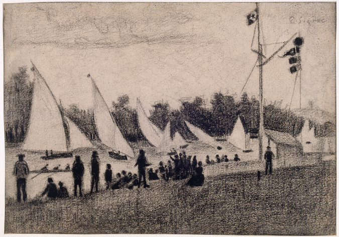 Paul Signac - Les régates à Argenteuil