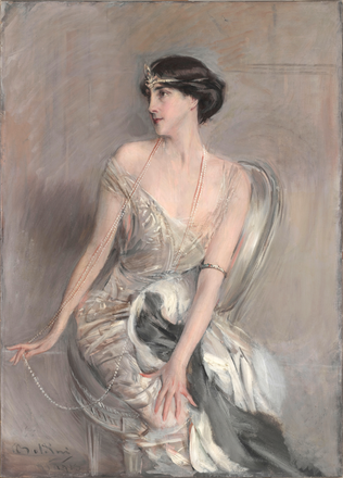 Portrait de Madame G. Blumenthal - Giovanni Boldini