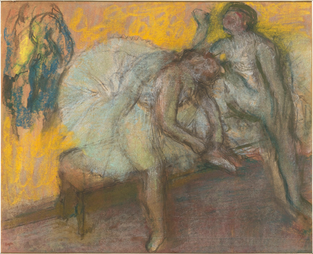 Edgar Degas - Deux danseuses au repos