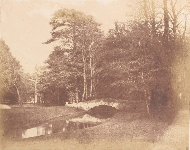 Charles Ancelle - Vue du Parc du Petit Trianon