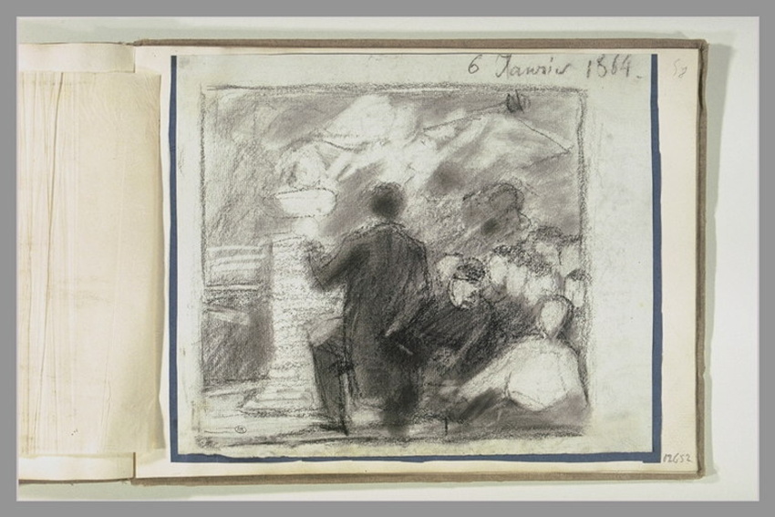 Henri Fantin-Latour - L'hommage à Delacroix