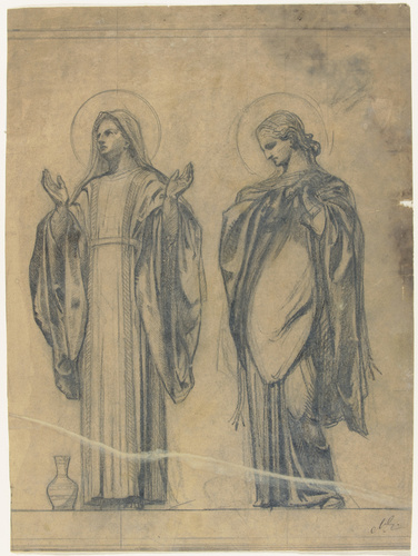 Charles Lameire - Paris, église Sainte-Marie-Madeleine, frise en mosaïque du cho...