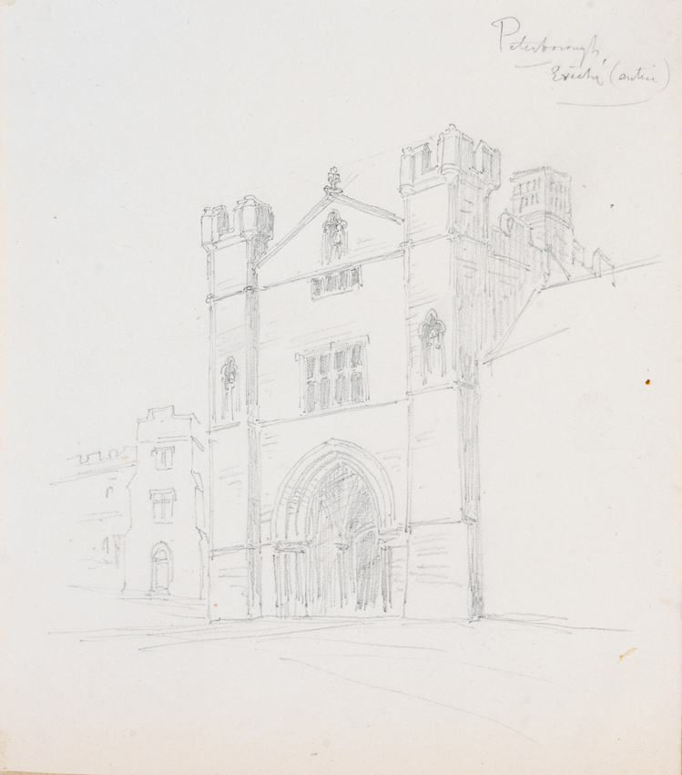 Victor Ruprich-Robert - Entrée de l'évêché de Peterborough