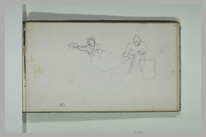 Alphonse de Neuville - Deux femmes au puits