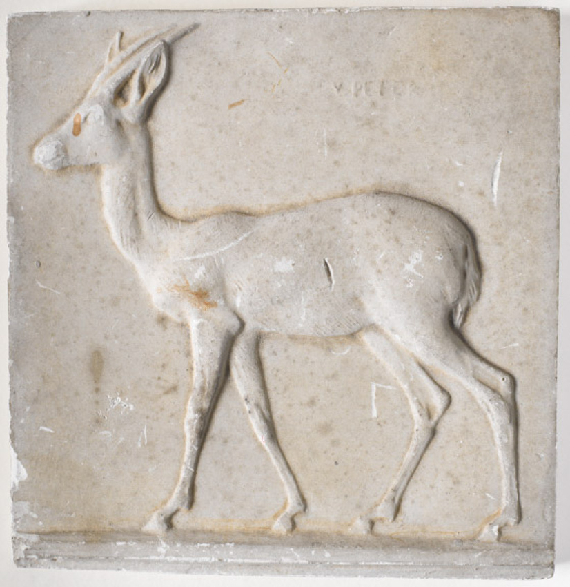 Victor Peter - Gazelle passant