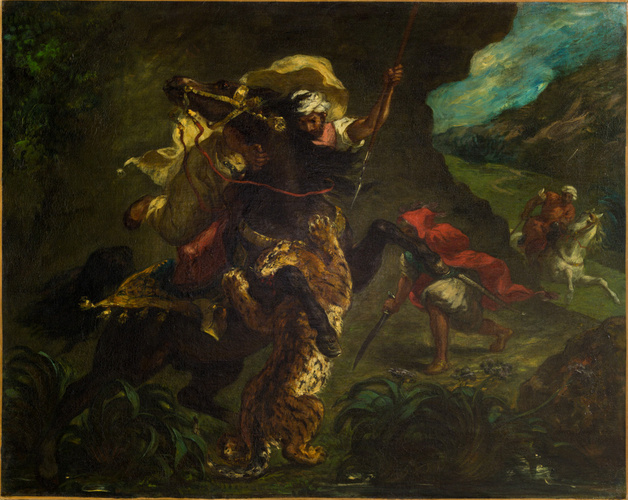 Chasse au tigre - Eugène Delacroix | Musée d'Orsay