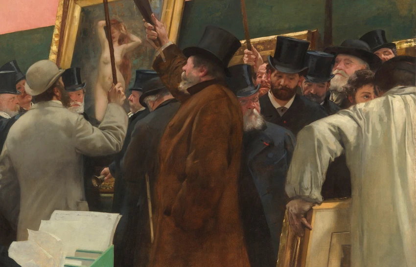 Une séance du jury de peinture - Henri Gervex