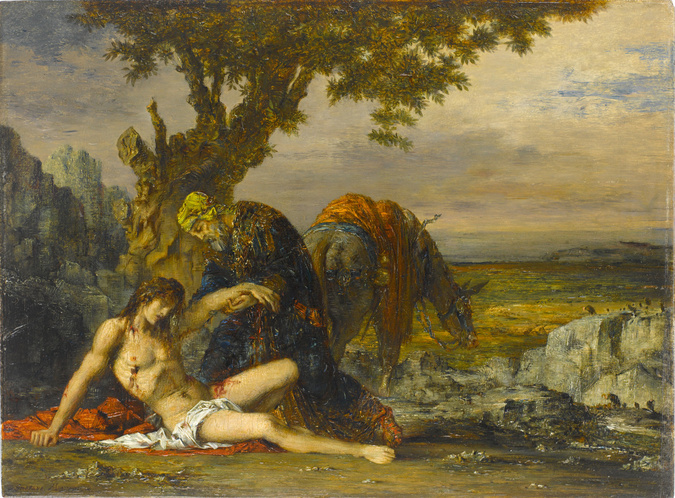Gustave Moreau - Le Bon Samaritain