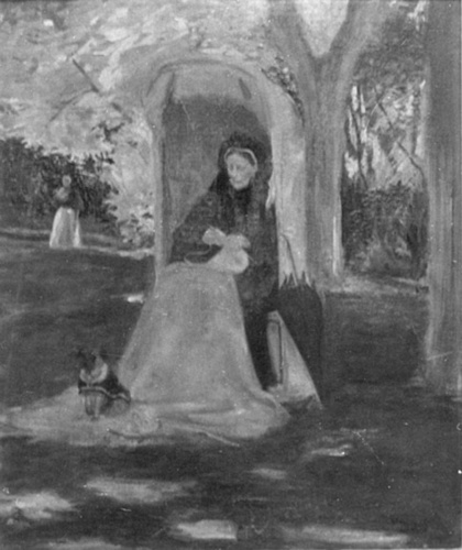 Portrait de la mère de l'artiste
