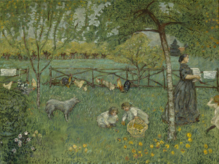 Le Grand Jardin - Pierre Bonnard | Musée d'Orsay