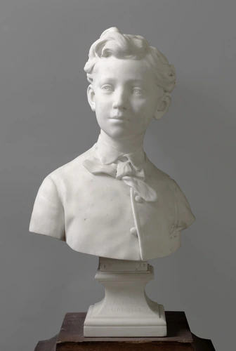 Jean-Baptiste Carpeaux - Le Prince impérial, buste vêtu