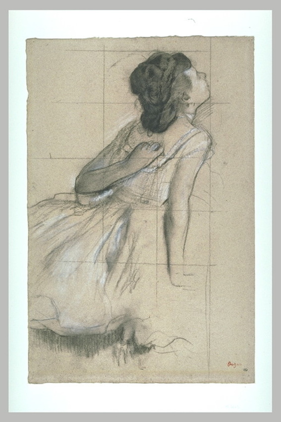 Edgar Degas - Danseuse se grattant le dos