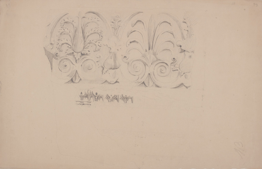 Louis Boitte - Etude de moulure