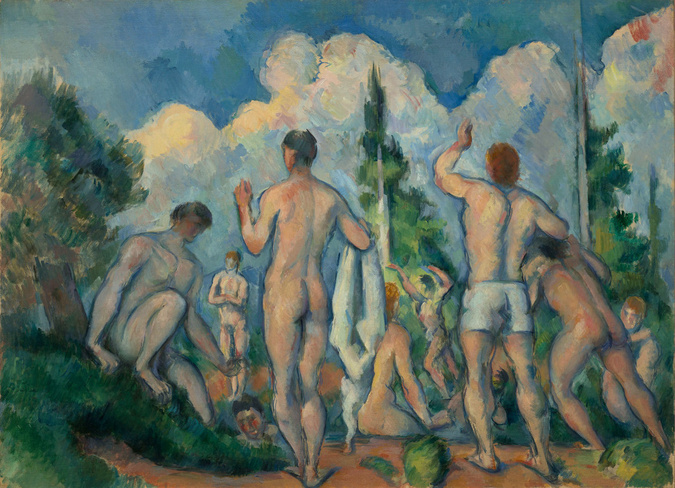 Paul Cézanne - Baigneurs