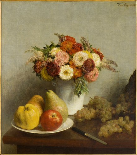 Henri Fantin-Latour、FECONDITE、海外版超希少レゾネ Fleurs et fruits - Henri Fantin-Latour | Musée d'Orsay