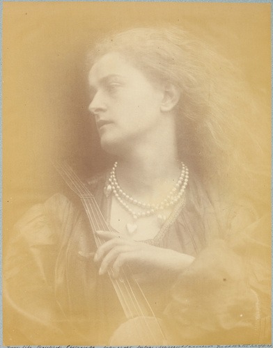 Julia Margaret Cameron - "And Enid Sang"