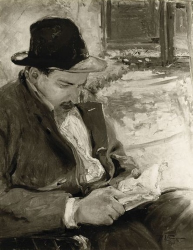 Pablo Uranga - Portrait du peintre Zuloaga