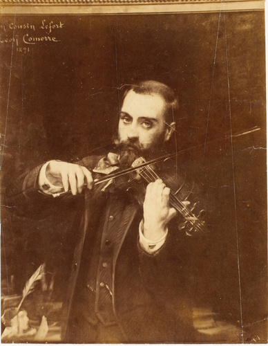 Anonyme - Portrait d'Auguste Lefort, par Léon Comerre