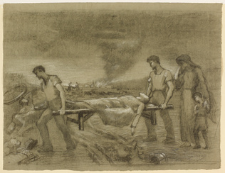 Alphonse Osbert - L'Accident de travail (la Mine)