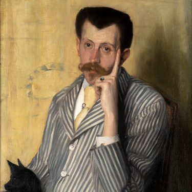 Illustration Acquisition · Portrait of George Rodier (1861-1929) by Jacques-Émile Blanche (1861–1942)