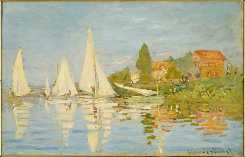 Claude Monet - Régates à Argenteuil