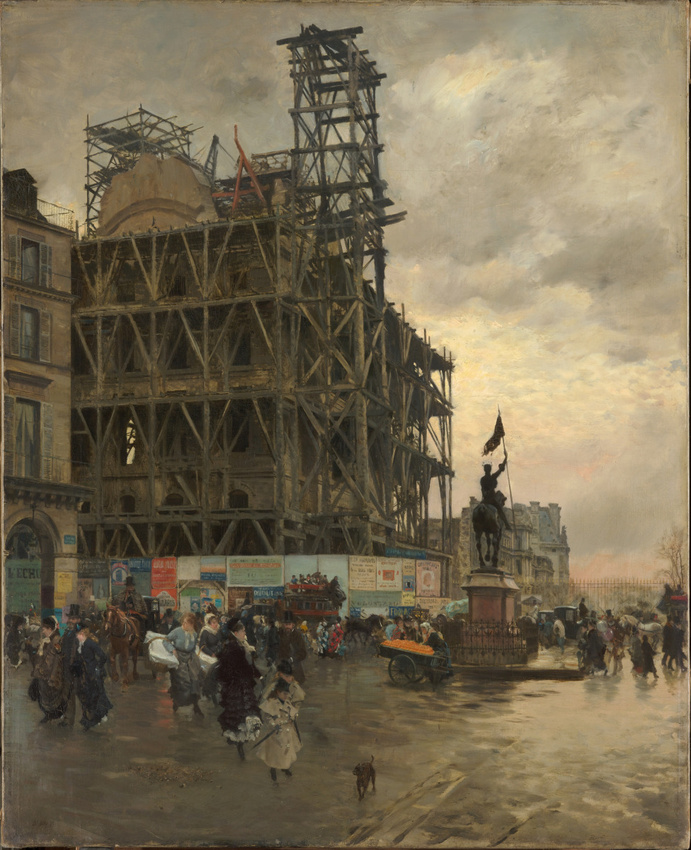 Giuseppe De Nittis - La Place des Pyramides