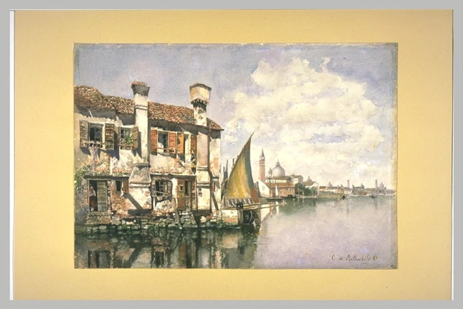 Charlotte de Rothschild - Maison de pêcheurs sur la lagune de Venise